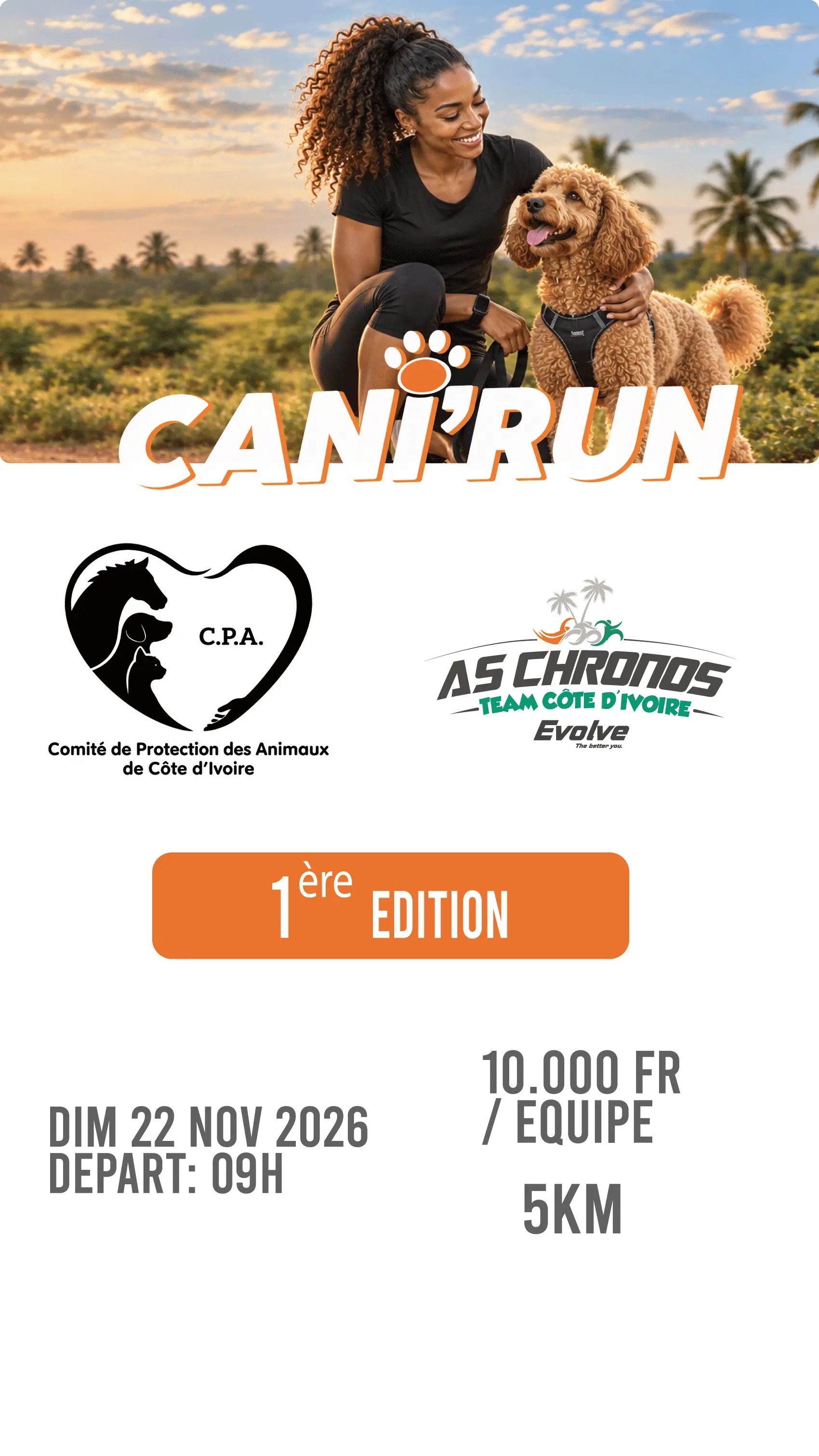 Course canine